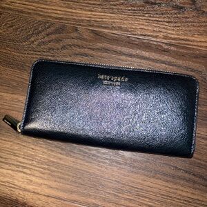 Kate Spade Black Leather Wallet